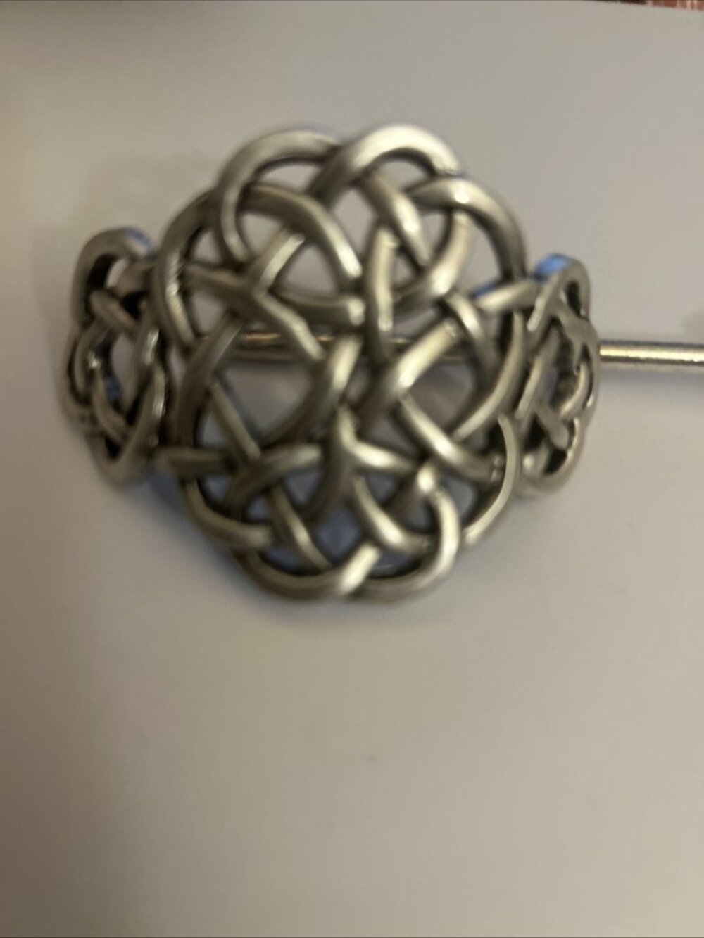 Celtic Infinity Knots Hair Clip Hair Pin Hair Accessories W/ Modern Twist